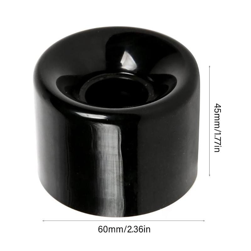 4 Pack Longboards Skateboard Wheels Cruising Wheel Set with Bearings and Spacers, Longboards Wheels PU Wheel Replacement