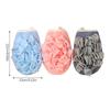 Double-Sided Exfoliating Gloves Body Cleaning Bath Flower Bathroom Shower Ball Body Scrubber Bath Sponge Towel Bathroom Tool