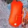 Outdoor Swim Safe Buoy Inflatable Life Saving Swim Buoy PVC Inflated Air Drying Bag Drift Bag For Swimming Pool Open Water