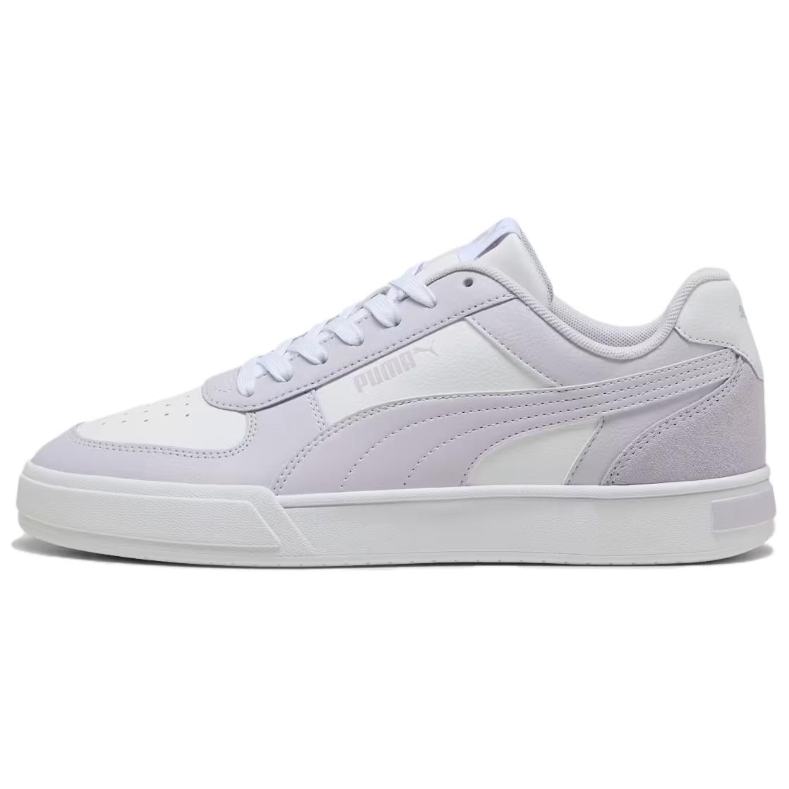 

New PUMA Caven Low Top Skateboard Shoes Women s White Purple 399398-09 38