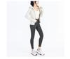 Luqilulu Women's Winter Plus Velvet Warm Hooded Slim Fit Outdoor Sports Jacket