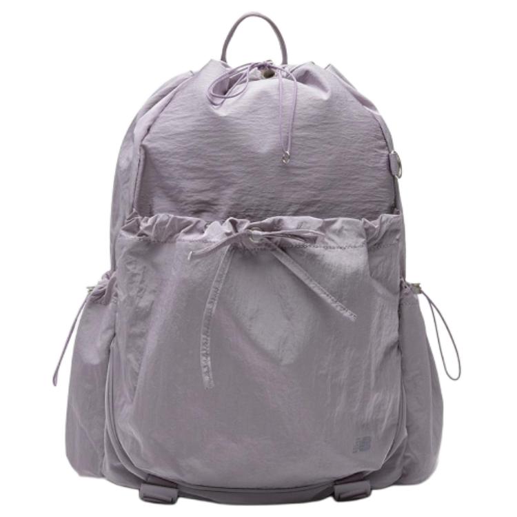 New New Balance Nylon Backpack Regular Unisex Light Purple NBGCEFW704-70
