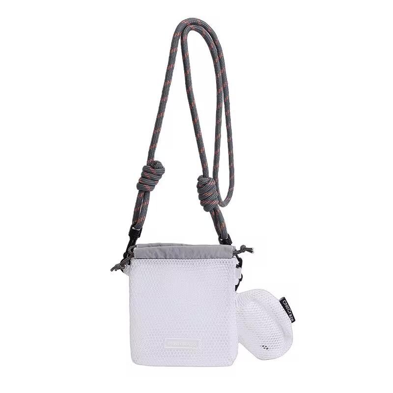 Summer Girls Small Clear Shoulder Bag With Zipper Closure For Daily Use