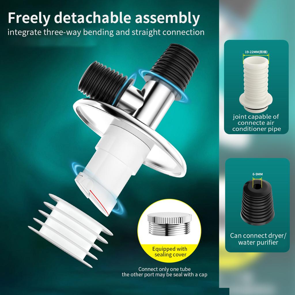Sewer Deodorant Floor Drain Pipe Kitchens Water Filter Floor Strainer Plug Trap Sink Anti-Odor PestsPrevention Deodorant