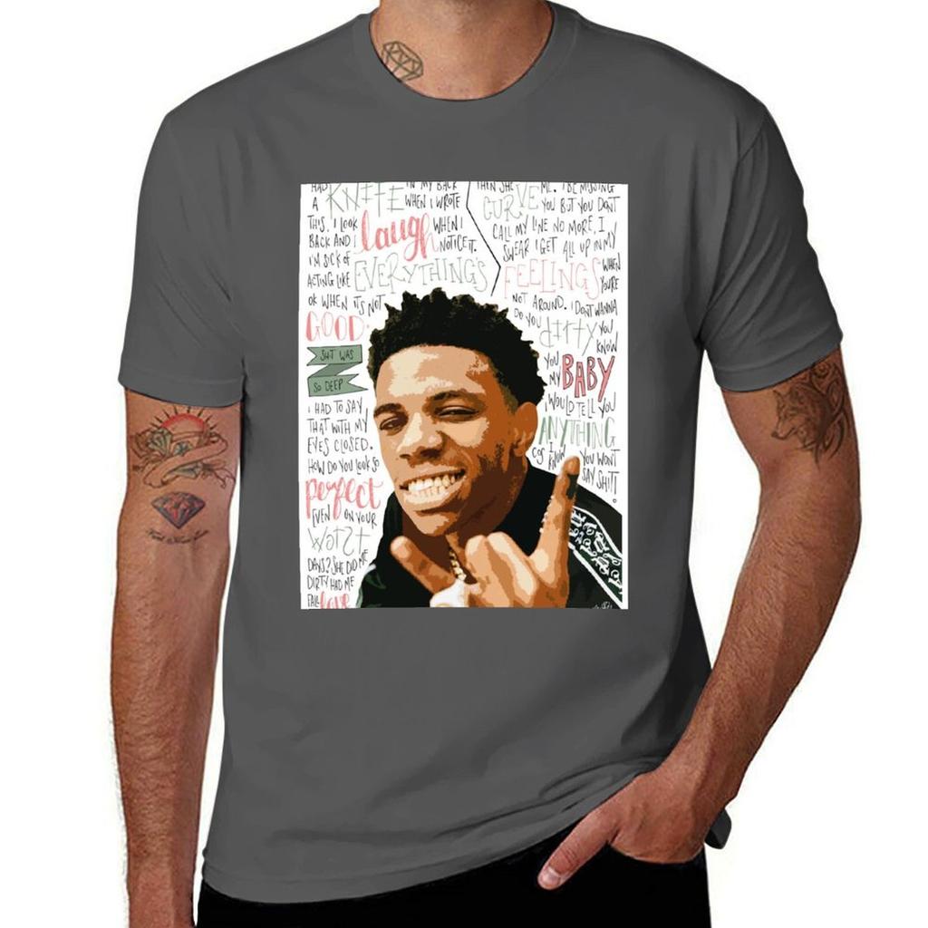 A Boogie wit da Hoodie TShirt Active Sports Short Sleeve Cotton Shirt