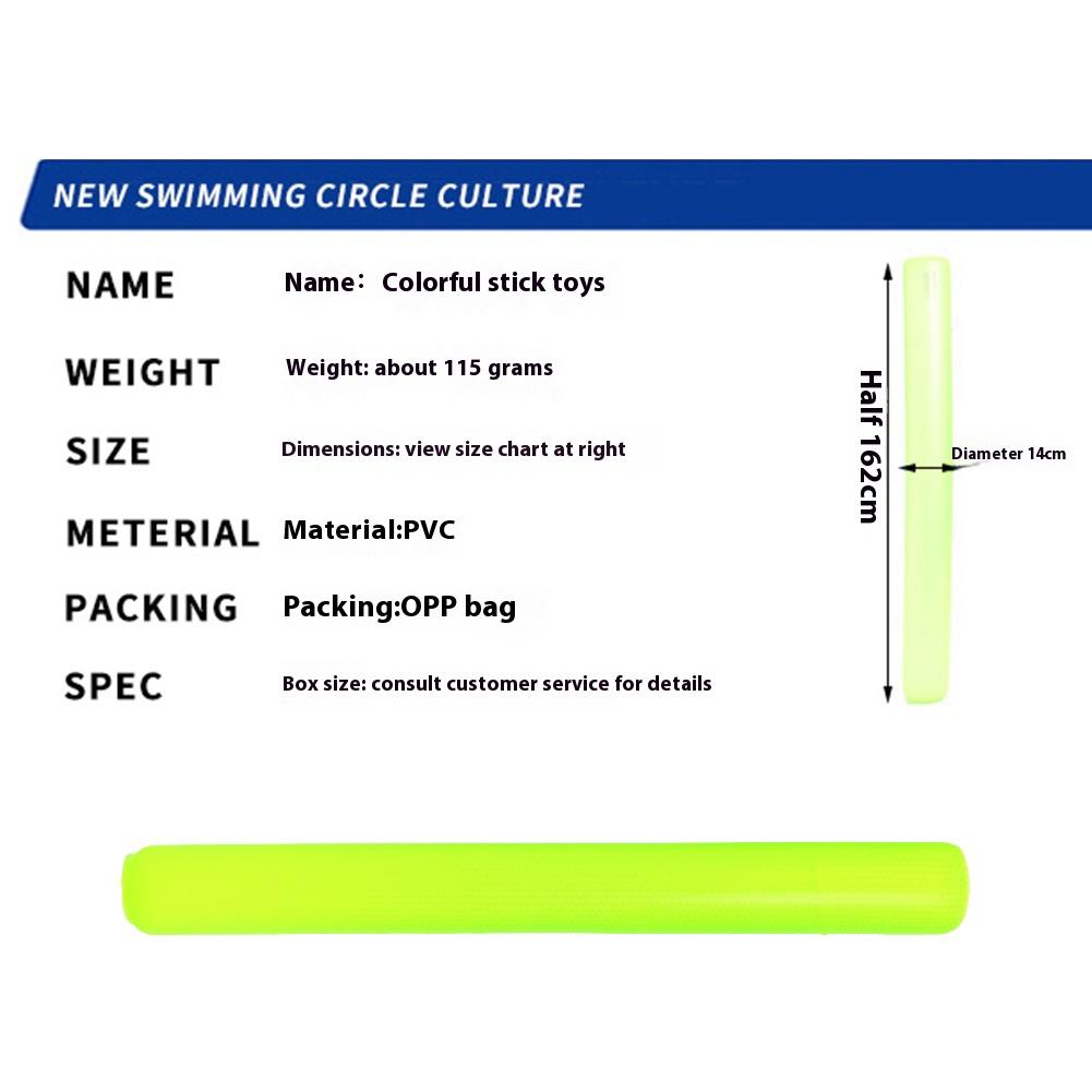 63inch PVC Giant Blow Up Pool Noodles Inflatable Swimming Noodles Floats Inflatable Pool Floats for Water Games Pool Party