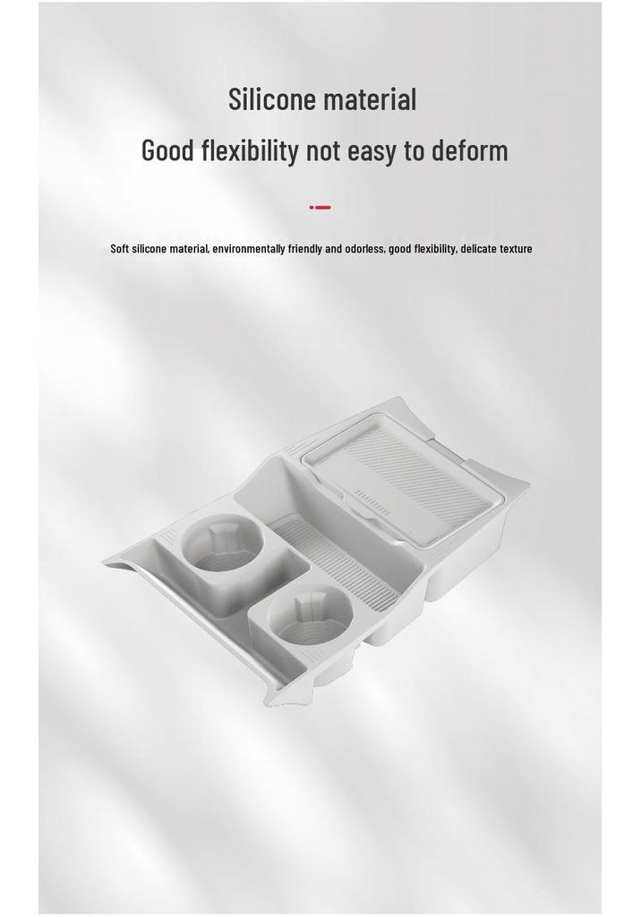 Silicone Storage Box for 25 BYD Tang Models LDM/EV Central Console