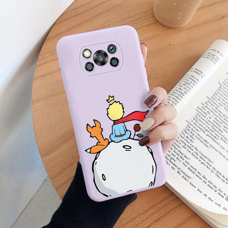 For Poco X3 Pro PocoX3 NFC Cover Cute Flower Phone Case For Xiaomi Poco X3 X 3 Fashion Dinosaur Silicone Bumper Soft TPU Coque