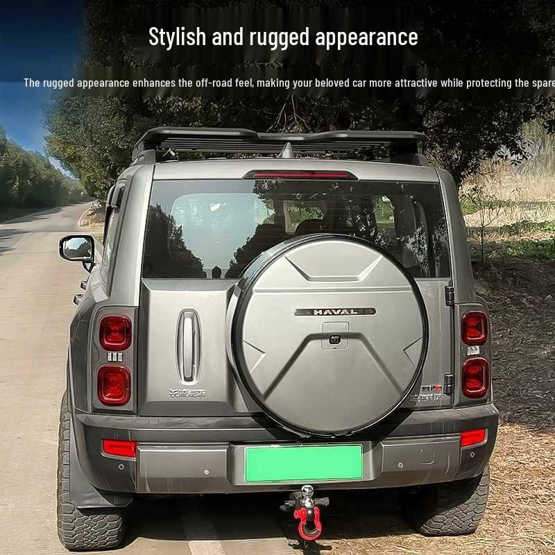 Haval Menglong Spare Tire Cover with Flowing Light for Fuel and Hybrid Versions