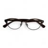Adije Orlan (Brown) La1051 Eyeglass Frames Half-Rim
