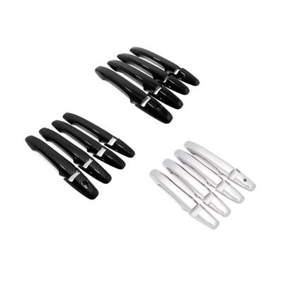 Für Honda Civic 8 2006 2007 2008 2009 2010 Chrom Auto Türgriff Abdeckung Trim Carbon Fiber Auto-Styling Außen Teile zubehör