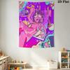 Vibrant Graffiti Style Pattern Home Decor Tapestry, Wall Hanging, Decorative RV Wall Cloth.MGT0918551