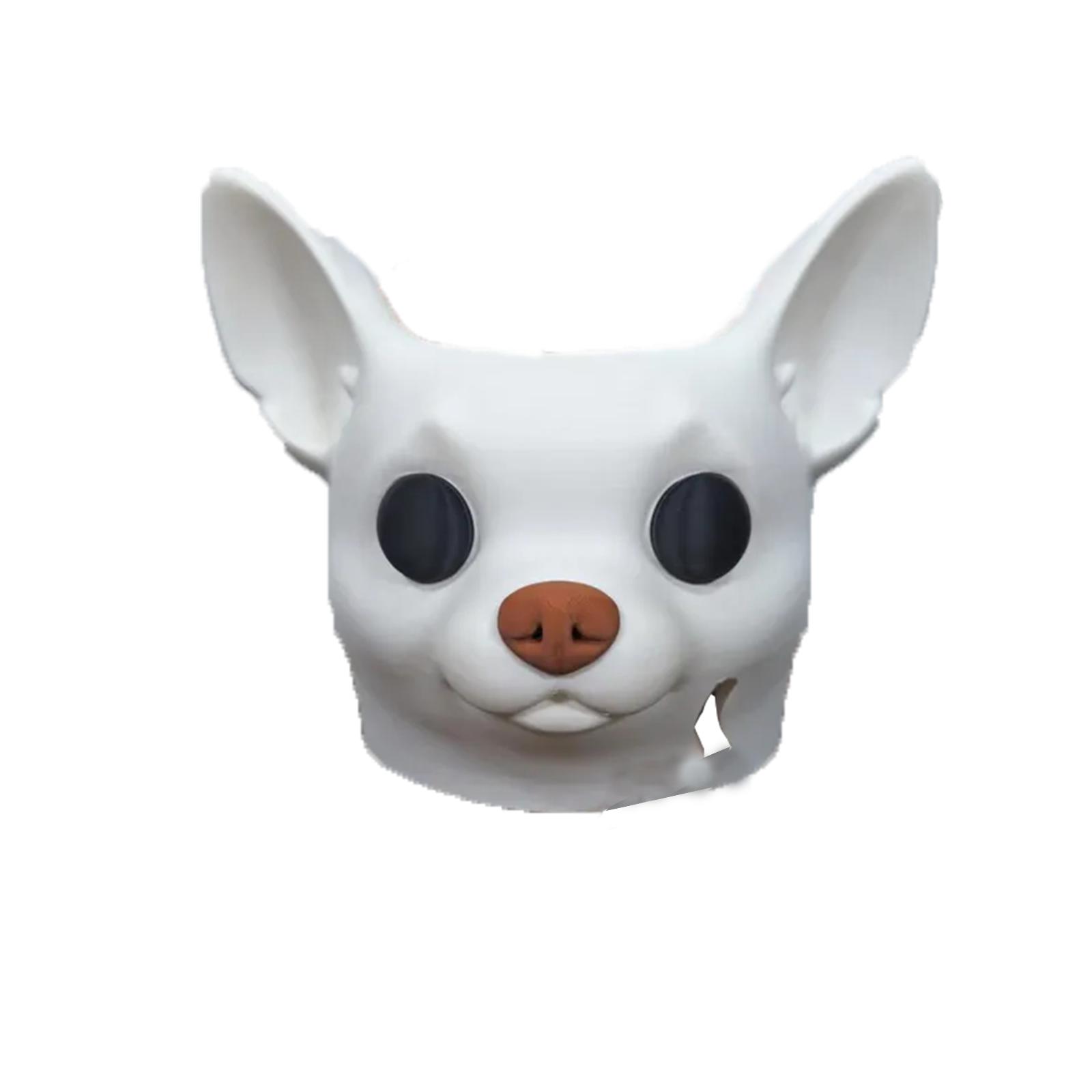 

Пряжа для собаки чихуахуа Чаша для пряжи Напечатанная на 3D Приспособление для вязания крючком Симпатичная голова щенка Держатель для пряжи Подарок для вязания для любителей собак Хранение для вязания крючком One Size белый