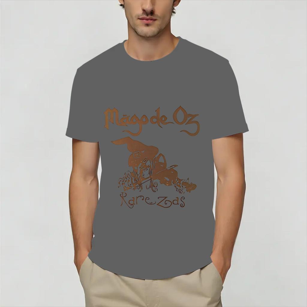 Harajuku T-Shirt Sommer Der Zauberer von Oz Mode T-Shirts 100% Baumwolle T-Shirt für Unisex Y2K Spaß Große Größen Kurzarm Oberteil T-Shirts