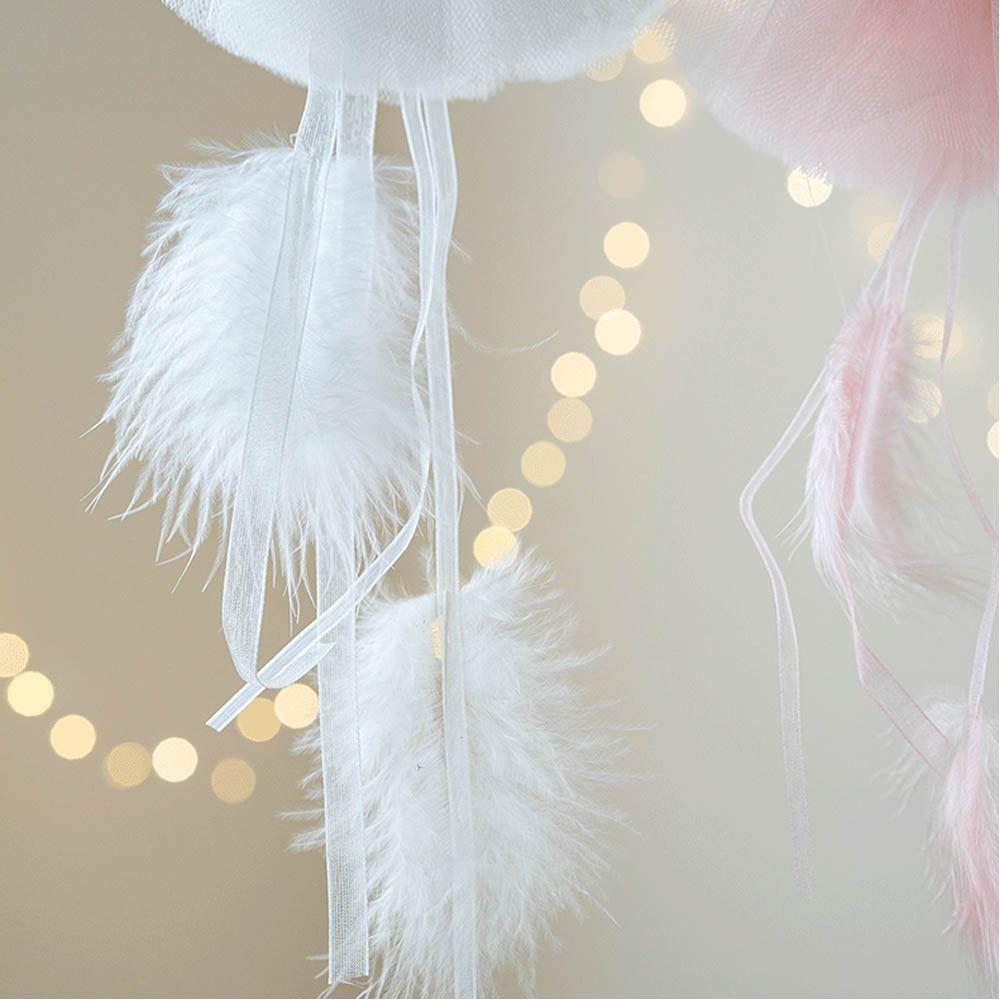 Mesh skirt Hanging Pendants Doll Pink White Angel Girl Doll  Festival Gifts