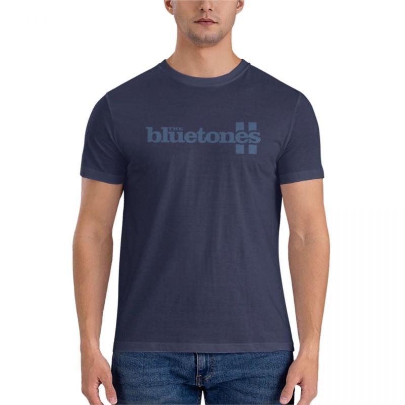 

new cotton tshirt men The Bluetones Fitted T-Shirt mens funny t shirts blank t shirts korean fashion 4XL