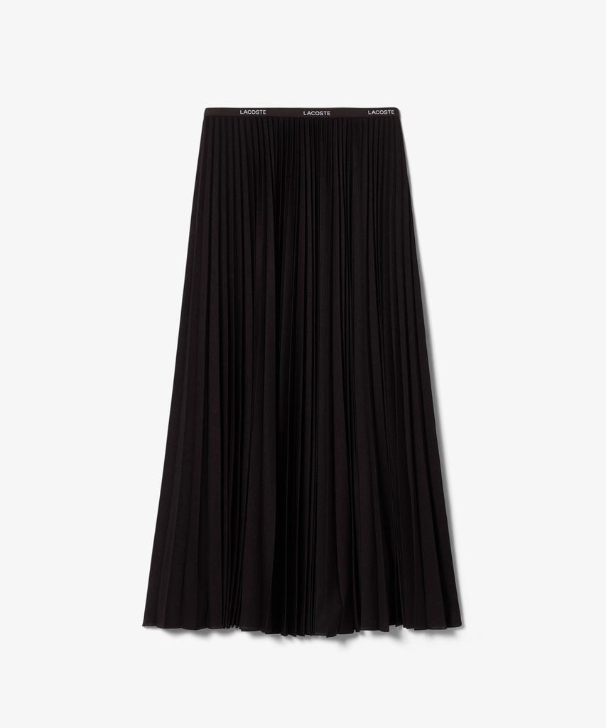 Lacoste Women'S Essential Long Pleated Skirt Jf1402-56G 3La