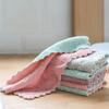 Scouring Pad Cleaning Towels Microfiber Dishcloths Washcloth New Kitchen Rags  House Kitchen