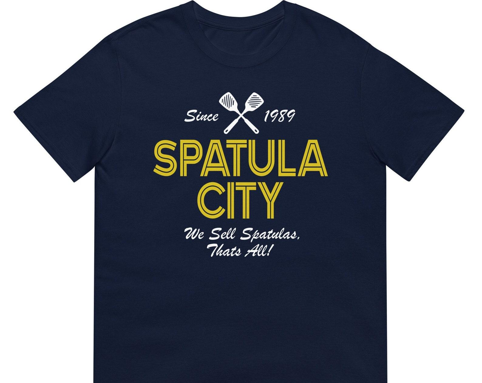 Spatula City T-Shirt: 80s Movie UHF Parody Tee, Unisex Shirt 4XL
