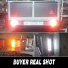 Waterproof Square Trailer Lights Kit Red Brake Stop LED Light Running Stop Lamp License Reverse Brake Lamp Rear Tail N4T2