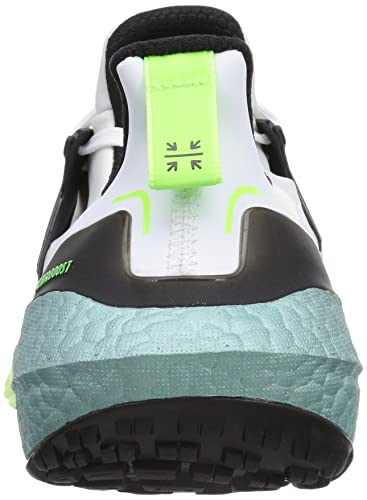 Adidas Ultra Boost 21 COLD. RDY BTE58 Men's Running Shoes, Crystal White/Core Black/Signal Green (S23898), Size 26.5 Cm