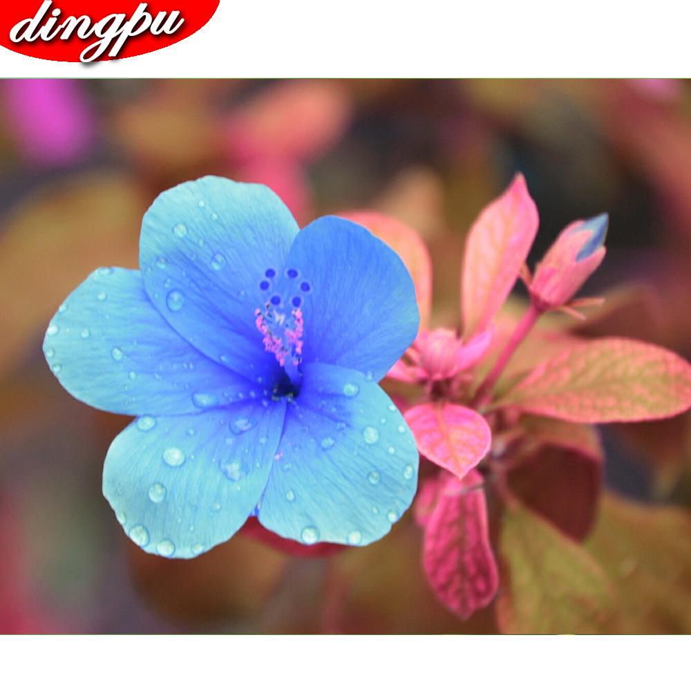 Volledige ronde boor 5D DIY diamant schilderij "Rose bloem" 3D diamant borduurwerk kruissteek Home Decor