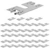 100PCS High Temperature Resistant Solar Panel Spacer Solar Grounding Clip Washer  Photovoltaic