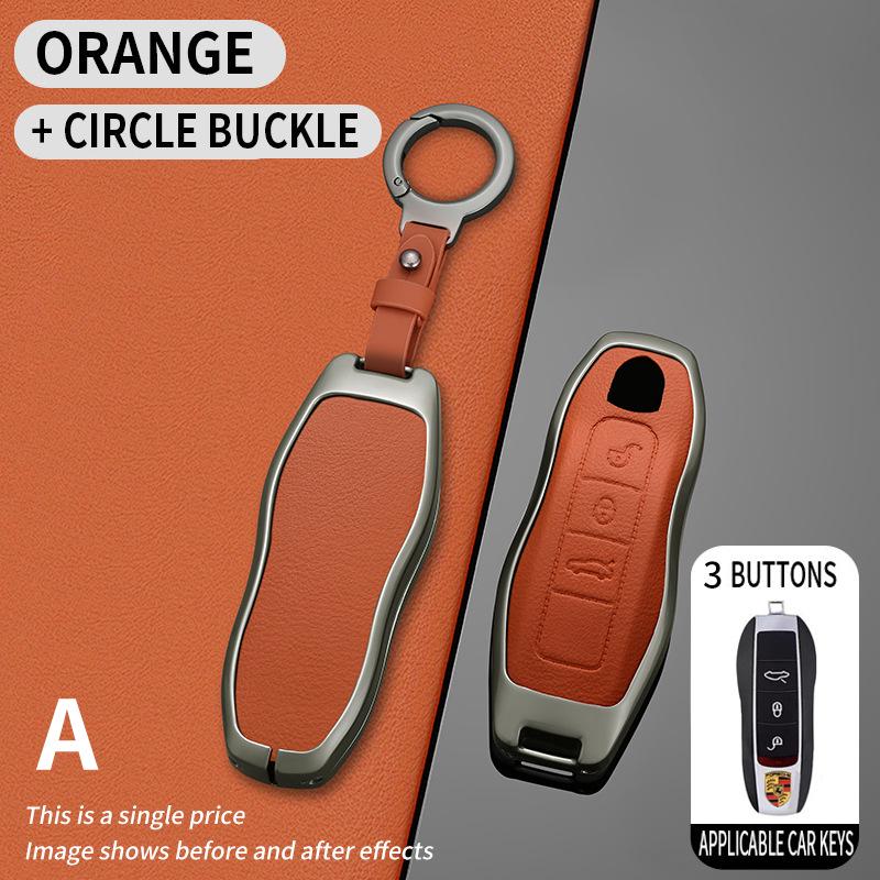 Compatible Key Shells for Porsche: New Cayenne, Macan, 911, Panamera, 718, Taycan Keychains