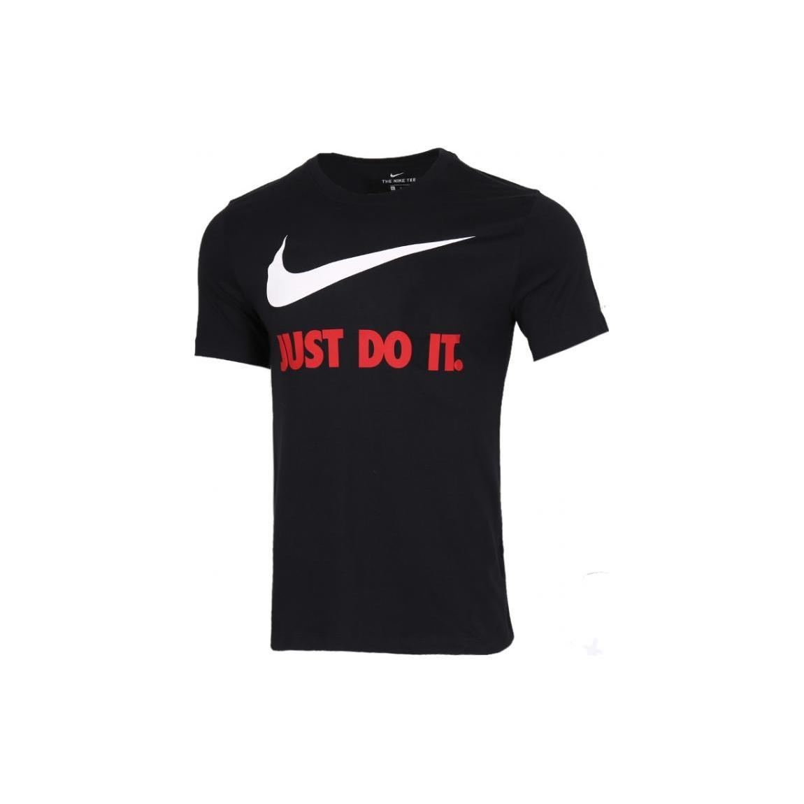 Nike Sportswear Just Do It Logo T-Shirt  Black  Men s BV0630-010 L