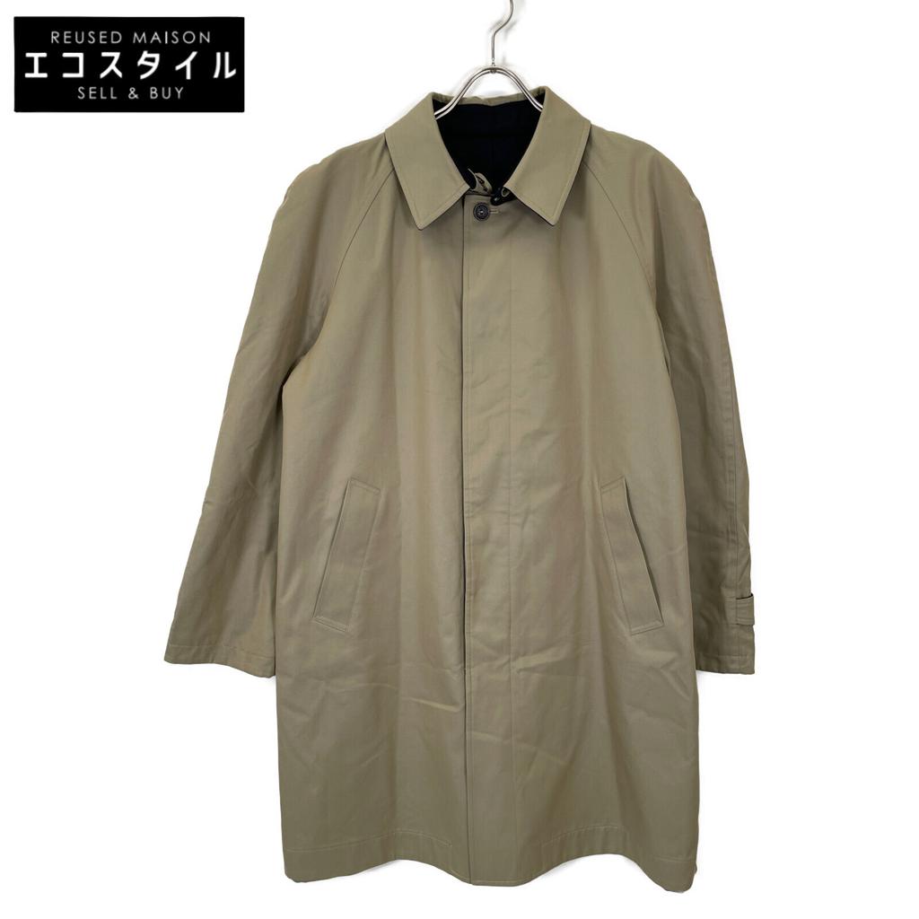 VAN JACKET RW-77502 Beige x Navy reversible soutien collar coat coat L Beige x navyUsed