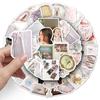 Ballet-Inspired Pink Heart Stickers: 50 Sheets for Water Bottles, Phone Cases, Laptops & DIY Projects