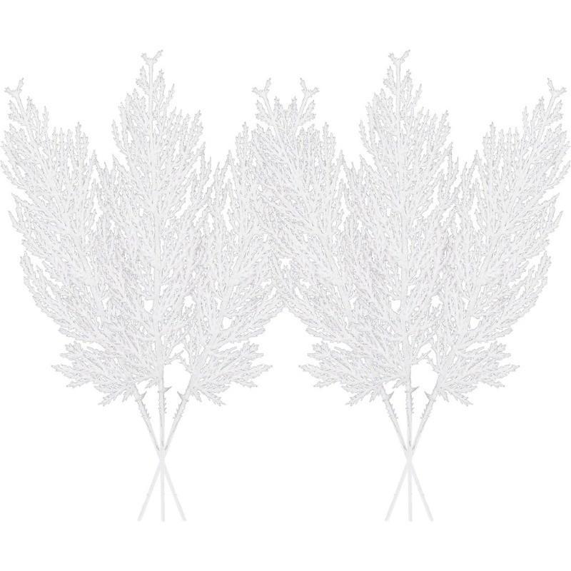 1Pc Glitter Artificial Berries Stems Christmas Decoration Xmas for Home Decor New Year Christmas Tree Wreath Ornaments Accessory