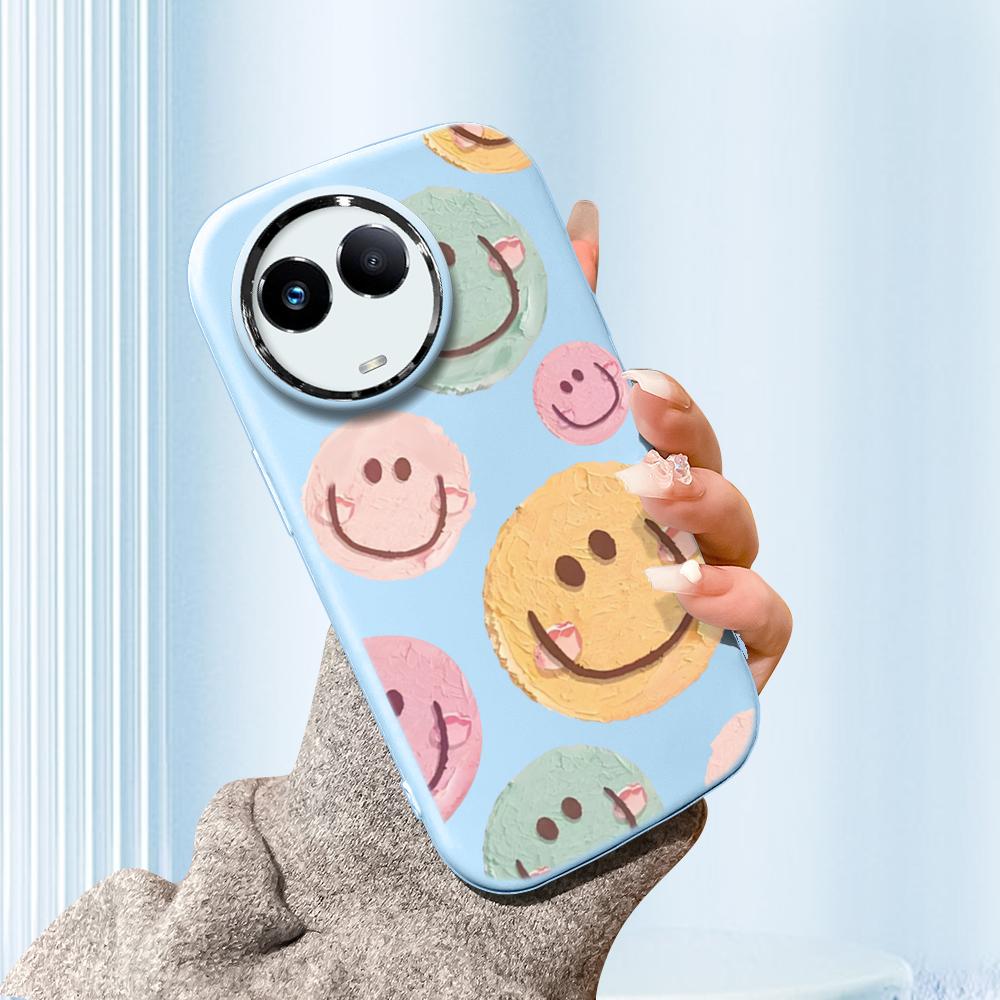 Egyszínű ezüst szélű lencse zsíros burkolat Puha TPU folyékony szilikon borítás Ütésálló telefontok OPPO Reno Realme OnePlushoz