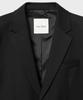 Nonblank Merino Wool Semi-Oversized Jacket_Black