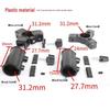 Photography Camera Tripod & Light Stand Lock Clamp Telescopic Pole Sleeve Accessories