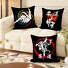 Sports Judo Martial Arts Cushion Cover Soft Plush DoubleSided Printed Sofa Pillow Cushion Cover  Cozy AllSeason Decor Gift