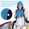 Polyester brocade cold towel size sports gym cold silk cold quick drying sports towel