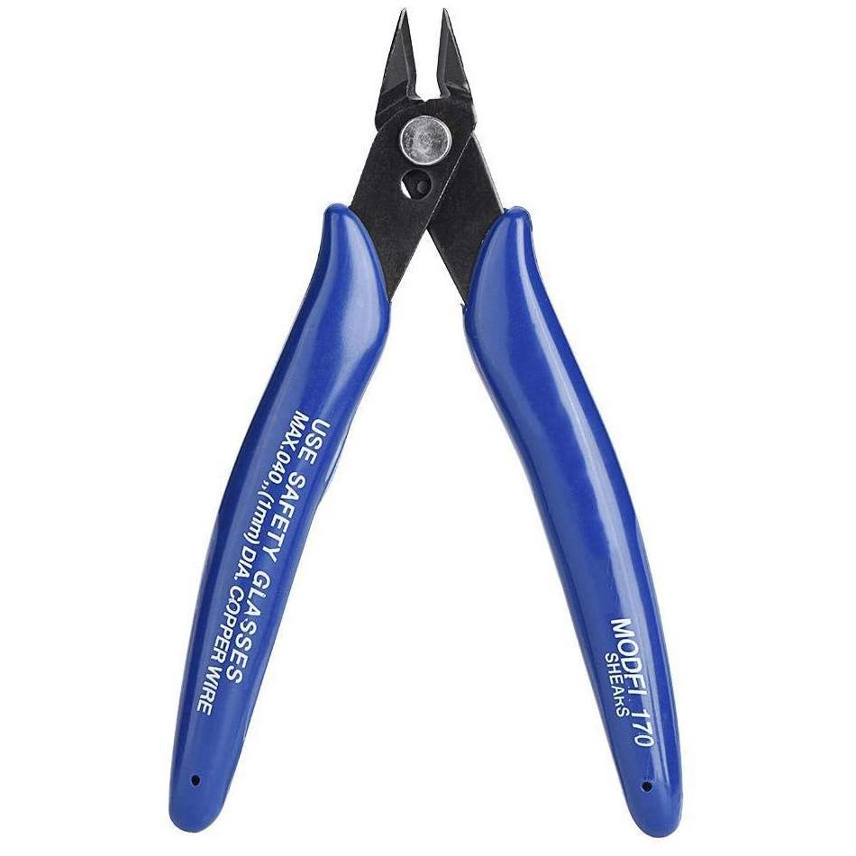 170 Industrial Side Cutters High-Grade Model for DIY Plastic Flash Removal Pliers