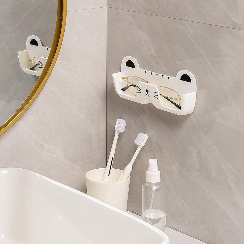 Sunglasses Storage Rack Cat Shaped Sunglasses Holder Storage Wall Entrance Living Room Bedroom Bathroom Glasses Storage Rack