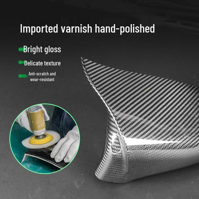 Lexus 2013-2019 Carbon Fiber Rearview Mirror Cover Replacement