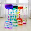 Liquid Motion Bubbler Oil Hourglass Eye-catching Exquisite Attractive Acrylic Ornament Sensory Toy Office Use