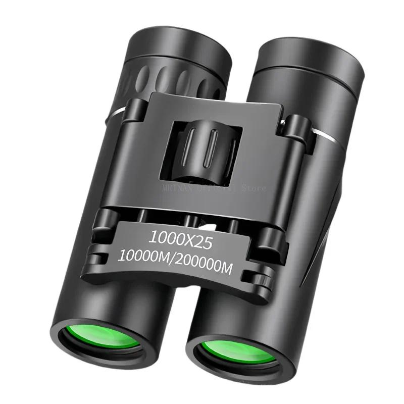 1000x25 Zoom HD Professional Powerful Binoculars Long Range Telescope Monocular Low Night Vision for Travel