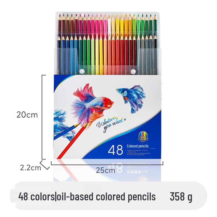 Zhenglin Erasable Colored Pencils – 24, 36, and 48 Color Sets for Children and Students Drawing and Coloring.