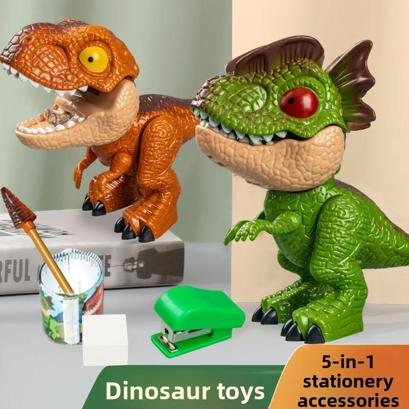 Creative Dinosaur Stationery Set For Kids With Removable Model Educational Gift For Boys And Girls