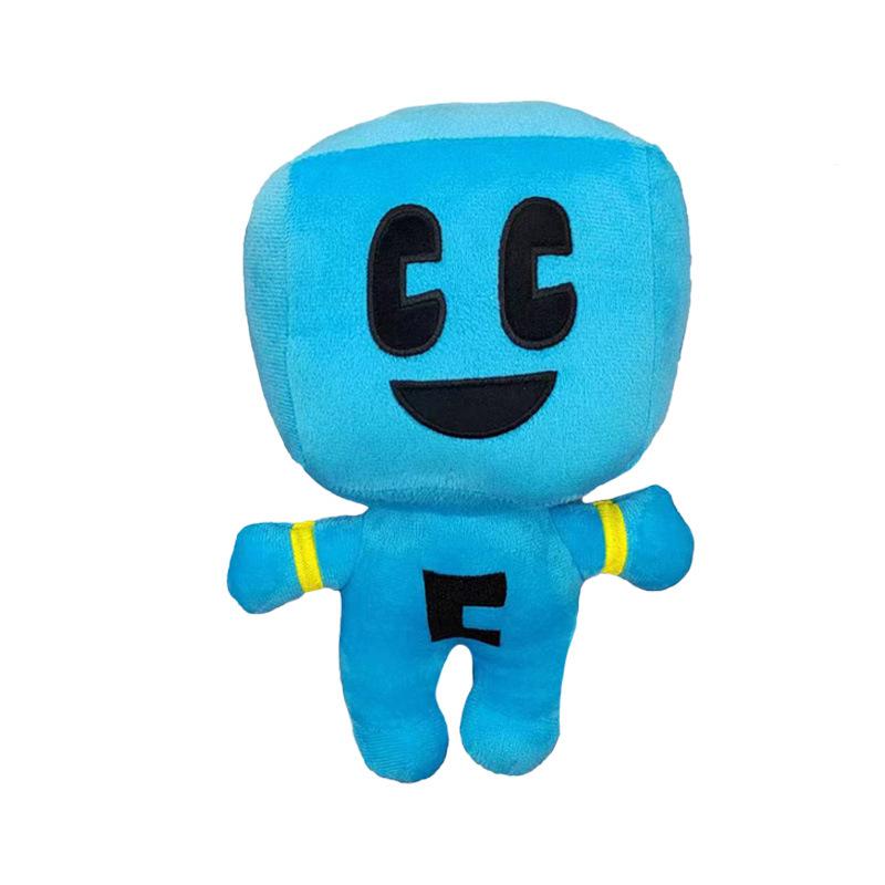 

Craftee Plush Toy Cartoon Simulation Toy Comfortable Stuffed Animal Model Anime Character Play Toy Doll Children Birthday Gift 28cm синий