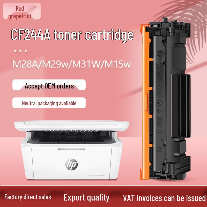 

HP CF244A Drum Unit for M15w/M29w Printers - Easy Toner Refill, HP 44A Cartridge