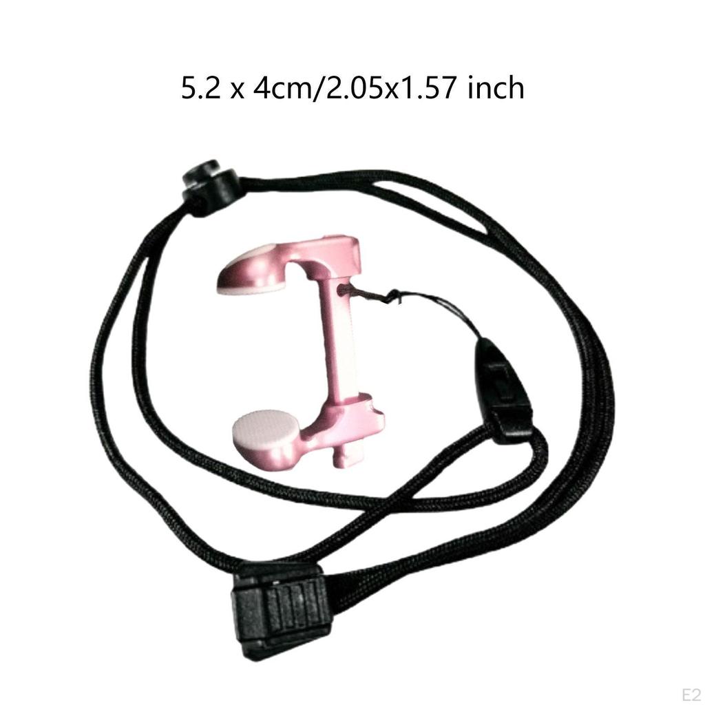 Schwimmen Nasenklammer Tauchclip Rosa Rutschfest Wasserdicht Flexibler Schutz Schwimmen