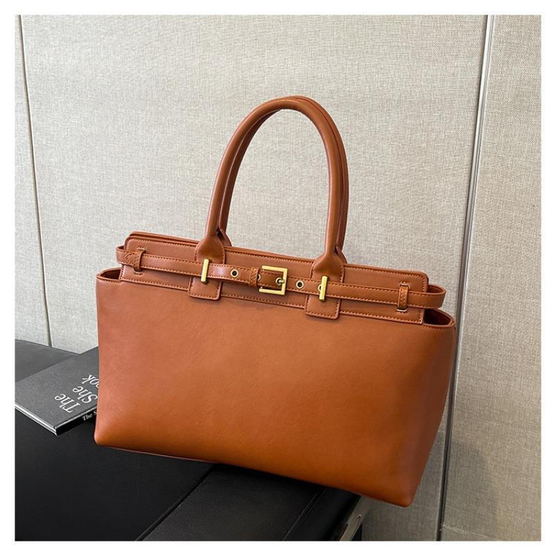 Women's Bag New Large-capacity Handbag Bag Women's Tote Bag Belt Decoration Fashionable Commuter Shoulder Bag