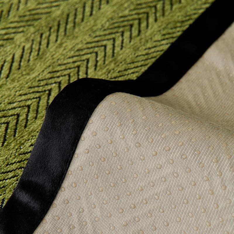 Sofa Cushion Universal In All Seasons, Non-Slip Fish Bone Pattern French Medieval Style Simple Straight Row Seat Cushion Cover Cloth, Sofa Cover Towel
