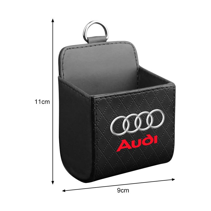 Car Air Outlet Storage Box Phone Glasses Organizer Car Goods For Audi S5 S6 S7 S4 S8 TT TTS A4 B8 A3 B6 A6 C7 C6 B7 Q5 Q7 C5 A5 B5 A7 A1 B9 Q3 A8L Q8